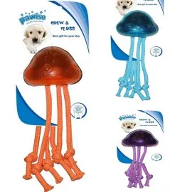 Pawise Denizanası İpli Oyuncak 9,5X9,5X7 Cm