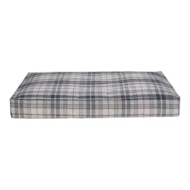 Pet Comfort Lima  Mavi Kareli Köpek Yatağı M 90X60Cm