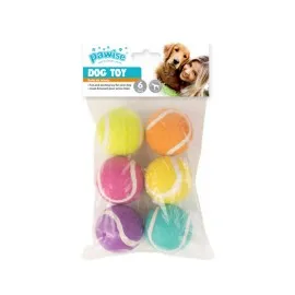 Pawise 6 Adet Tenis Topu 5 Cm Çap