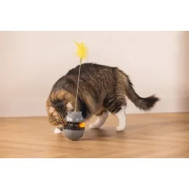 Beeztees Kedi Oyuncağı, Hacıyatmaz, İçinde Top, Ucunda Tüy, 10X10X42Cm