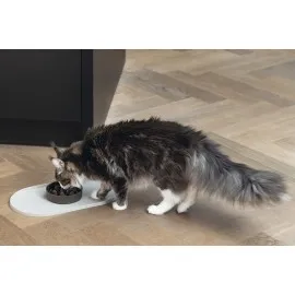 Beeztees Dbl Mama Su Kabı Servisi, Silikon, Kaymaz, Bej, 45X25X1,5Cm