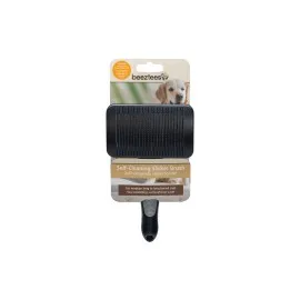 Beeztees Uzun Tüylü Köpek Tarağı, Bas-Çek Birikmiş Tüyleri Kolay Sıyırma, Siyah, 19X10,5X5Cm