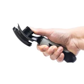 Beeztees Uzun Tüylü Köpek Tarağı, Bas-Çek Birikmiş Tüyleri Kolay Sıyırma, Siyah, 19X10,5X5Cm