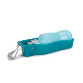 Beeztees Köpek Seyahat Su Şişesi, Mavi, 24,5X6,5X6,5Cm, 250Ml