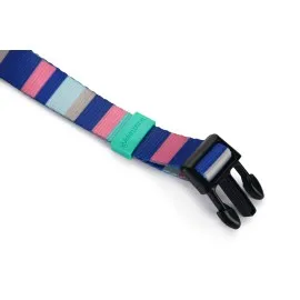 Beeztees Köpek Boyun Tasması, Renkli Kalın Çizgiler, 48-70Cm, 25Mm