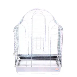 DAYANG PAPAĞAN KAFESI 42X30X57 CM BEYAZ X 1 ADET