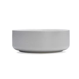 Beeztees Dbl Köpek Mama Su Kabı, Seramik, Mat Beyaz, 16Cm, 800Ml