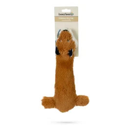 Beeztees Köpek Oyuncağı, İki Sesli, Tilki, Peluş, Kahverengi, 36Cm