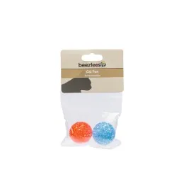 Beeztees Kedi Oyuncağı, Top, 2 Adet, Çeşitli Renklerde, 4Cm