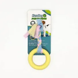 Eurodog Puppy Toys Sarı Halka Diş Kaşıma Oyuncağı
