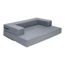 Pet Comfort Gloria Sofa Orthopedik Su Geçirmez Köpek Yatağı, Gri 70X53X8Cm
