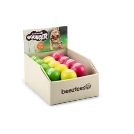 Beeztees Köpek Oyuncağı, Ekstra Zıplayan Top, Kauçuk, Çeşitli Renklerde, 6,5Cm