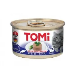 Tomi Kedi Ton Balıklı Yaş Mama 85G
