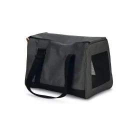 Beeztees Köpek Veya Kedi Taşıma Çantası, 5Kg'ye Kadar, Antrasit, 40X20X29Cm