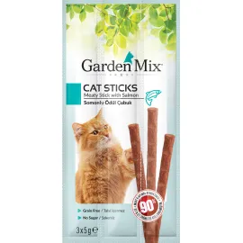 GARDENMIX SOMONLU KEDI STICK ÖDÜL 3 X 5GR X 5 ADET