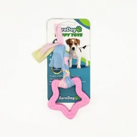 Eurodog Puppy Toys Pembe Beşgen Diş Kaşıma Oyuncağı