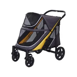 Eurodog Katlanabilir Köpek Arabasıgri Sarı 112X65X100 Cm