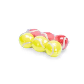 Beeztees Köpek Oyuncağı, Tenis Topları, Kırmızı/sarı, 6 Adet, 6,5Cm