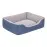 Pet Comfort Bravo Duo  Kedi Ve Köpek Yatağı Mavi/gri Peluş S 55X45Cm