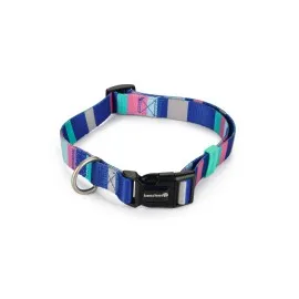 Beeztees Köpek Boyun Tasması, Renkli Kalın Çizgiler, 48-70Cm, 25Mm