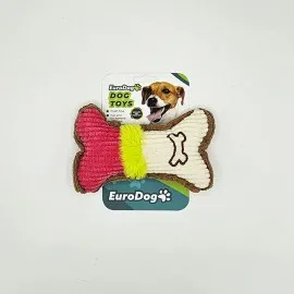 Eurodog Peluş Kemik Köpek Oyuncağı 16X10 Cm