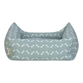 Pet Comfort Uniform Bone Mint-Beyaz Kedi Ve Köpek Yatağı M 60X50Cm