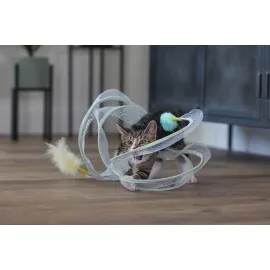 Beeztees Yavru Kedi Tüneli, Spiral Şeklinde, 60X25X25Cm