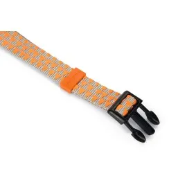Beeztees Köpek Boyun Tasması, Açık Gri Turuncu, 48-70Cm