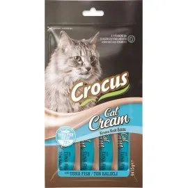 Crocus Ton Balıklı Krema Kedi Ödülü 4X15G