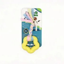 Eurodog Puppy Toys Sarı Kalın Beşgen Diş Kaş. Oy.