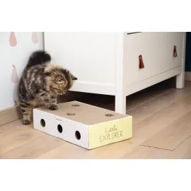 Beeztees Yavru Kedi Karton Tırmalama Ve Oyuncağı, 25X42X10Cm