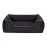 Pet Comfort Alpha  Köpek Yatağı Siyah W Turuncu Biye L 105X85Cm