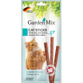 Gardenmix Somonlu Kedi Stick Ödül 3*5g 50‘li