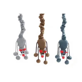 Beeztees Kedi Oyuncağı, Elastik Kuyruklu Fare, Asılabilir, Çeşitli Renklerde, 52cm