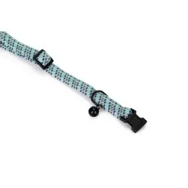 Beeztees Kedi Boyun Tasması, Zilli, Mavi, 24,5-33Cm