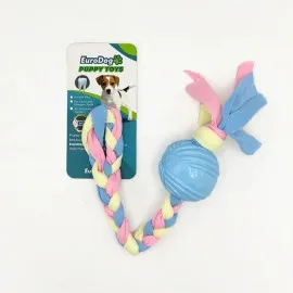 Eurodog Puppy Toys Mavi Top Diş Kaşıma Oyuncağı