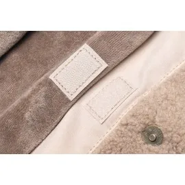 Beeztees Dbl Köpek Taşıma Çantası, Yıkanabilir, 6,5Kg'ye Kadar, Bej, 43X15X35Cm