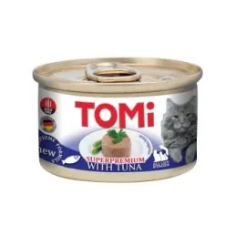 Tomi Kedi Ton Balikli Yaş Mama 85 Gr X 6 Adet
