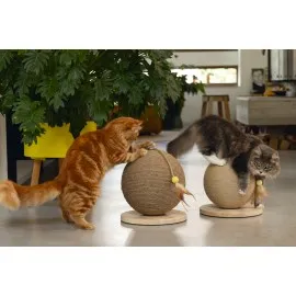 Beeztees Dbl Kedi Tırmalama Ve Oyuncağı, 30X31X31,5Cm