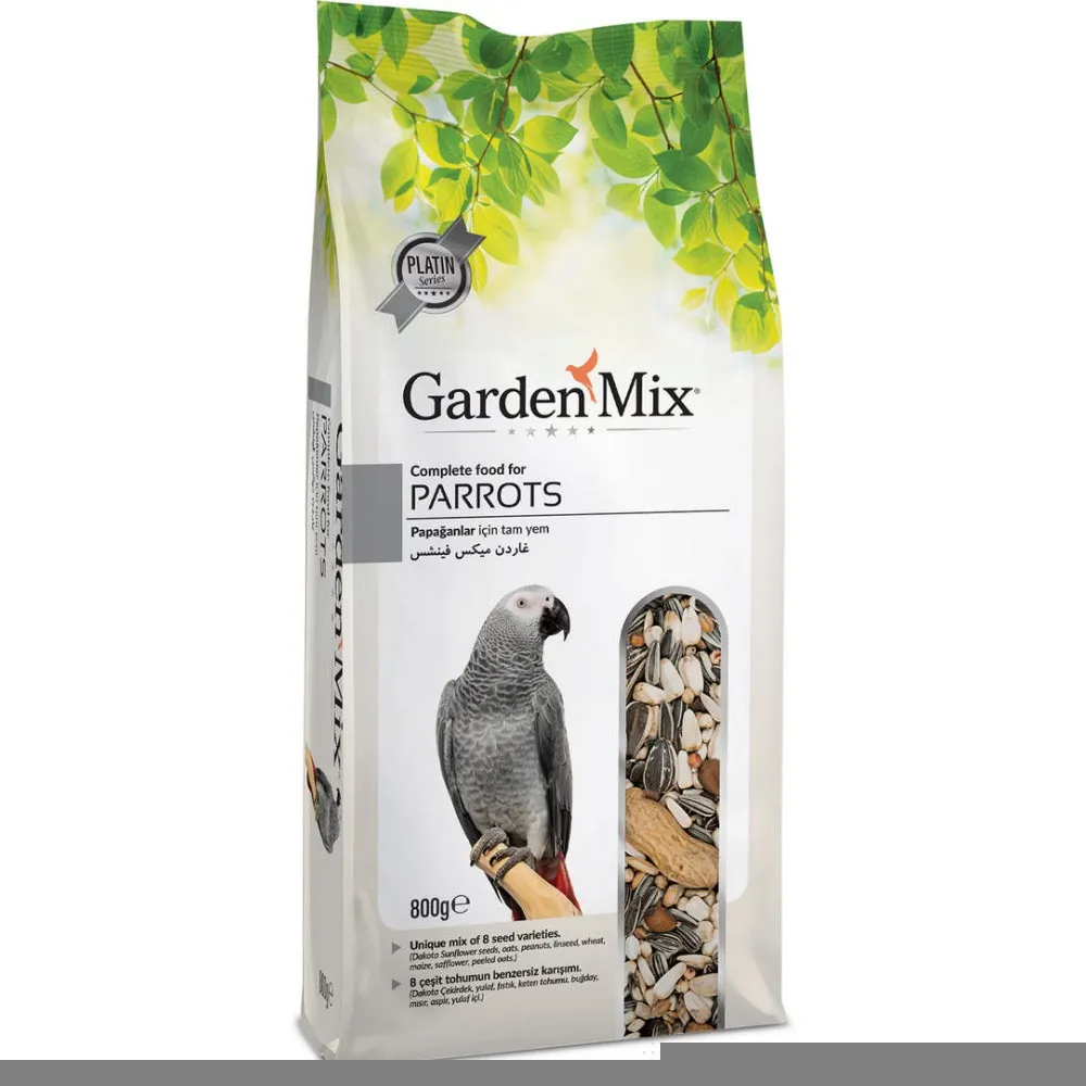 Gardenmix Platin Papağan Yemi 800G