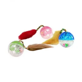 Beeztees Tüylü Çıngıraklı Kedi Oyuncağı 4,5 Cm