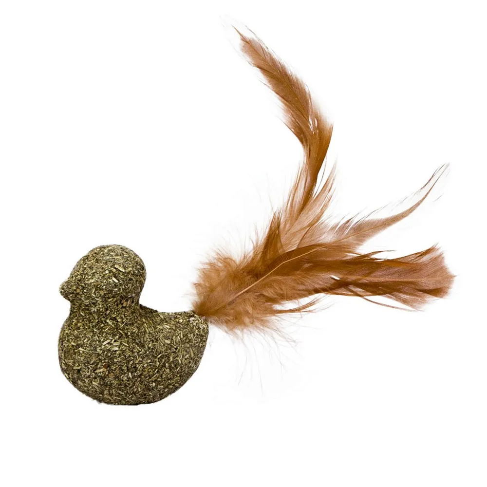 Eastland Ördek Catnip Tüylü Kedi Oyunc. 5X4,5 Cm