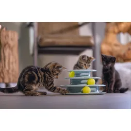 Beeztees Yavru Kedi Oyuncağı, 3 Katlı, 25x25x13cm