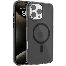 Joko Iphone 16 Pro Max Gleam Pc Sert Magsafe Kılıf - Siyah