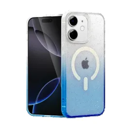 Newface Apple Iphone 12 Pummel Shiny Magsafe Kapak - Mavi