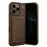 Newface Apple Iphone 17 Pro Max Kelvin Kartvizitli Silikon - Kahverengi