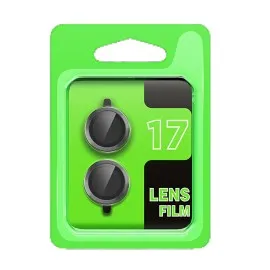 Newface Apple Iphone 17 Raze Metal Kamera Lens - Gri