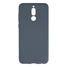 Newface Huawei Mate 10 Lite Kılıf Nano Içi Kadife Silikon - Gri