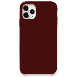 Newface Iphone 11 Pro Max Kılıf Lansman Legant Silikon - Bordo