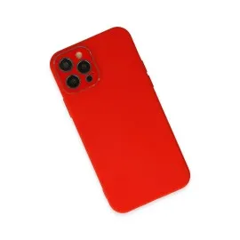 Newface Iphone 12 Pro Kılıf Lansman Glass Kapak - Kırmızı